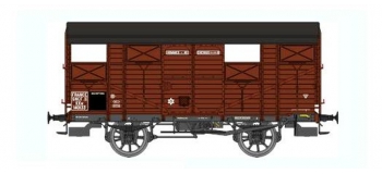 Train électrique : REE WB-302 - Wagon COUVERT 20T PLM Ep.III A 