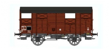 Train électrique : REE WB-303 - Wagon COUVERT 20T PLM Ep.III B
