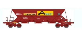 Train électrique : REE WB-308 - Wagon TREMIE EX T3 Ep.V «SIMOTRA MALET»