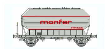 Train électrique :   REE WB-326 - Wagon Céréalier FRANGECO B Ep.IV«MONFER» 