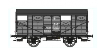 Train électrique :  REE WB-332 - Wagon COUVERT 20T PLM Ep.II - PLM 