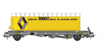 Train électrique : REE WB-339 - Wagon KANGOUROU Ep.IV avec remorque 