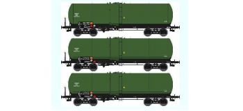 Train électrique : REE WB 409 - Set de 3 Wagons Citernes ANF Ep.V 