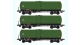 Train électrique : REE WB 409 - Set de 3 Wagons Citernes ANF Ep.V 