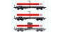 Train électrique : REE WB 411 - Set de 3 Wagons Citernes ANF Ep.IV 