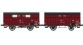 REE WB247 :  Set de 2 Wagons COUVERT OCEM 19 Ep.II – PLM