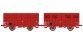 REE WB255 -  Set de 2 Wagons COUVERT OCEM 19 Ep.IV