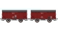 REE WB257 -  Set de 2 Wagons PRIMEUR PLM Type I / Ep.II – PLM