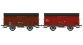 REE WB259 - Set de 2 Wagons PRIMEUR PLM Type I / Ep.III A