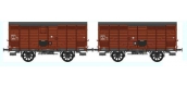 REE WB260 - Set de 2 Wagons PRIMEUR PLM Type II / Type III - Ep.III A 
