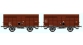 REE WB 261 - Set de 2 Wagons PRIMEUR PLM Type III Ep.III B