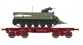 Modélisme ferroviaire : REE WBA-012 - Wagon Porte-char Rlmmp + Char AMX 30D Dépanneur - 1DB 6ème Dragons 