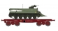 Modélisme ferroviaire : REE WBA-012 - Wagon Porte-char Rlmmp + Char AMX 30D Dépanneur - 1DB 6ème Dragons 