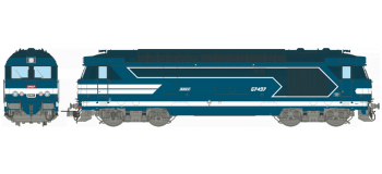 Modélisme ferrovaire : REE MB-066S - Locomotive diesel BB 67400 Ep.IV-V, Dépôt de Nîmes, DCC Sonorisée - Echappement Fumée 