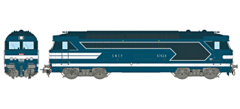 Modélisme ferrovaire : REE MB-067SAC - Locomotive diesel BB 67400 Ep.III-IV, Dépôt de Limoges, AC 3 rails Sonorisée - Echappement Fumée 