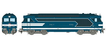Modélisme ferrovaire : REE MB-068 - Locomotive diesel BB 67400 Ep.IV-V, Dépôt de Nevers, Analogique