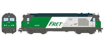 Modélisme ferrovaire : REE MB-069SAC - Locomotive diesel BB 67400 Ep.V, Dépôt de Longueau, AC 3 rails Sonorisée - Echappement Fumée 