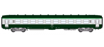 Modélisme ferrovaire : REE VB-143 - Voiture DEV AO Courte Ep.V Logo Encadré Cartouche Corail 