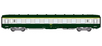 Modélisme ferrovaire : REE VB-145 - Voiture DEV AO Courte Ep.V Logo Encadré Cartouche Corail 
