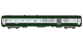 Modélisme ferrovaire : REE VB-160 - Voiture UIC Vert Garrigue / Gris Béton Ep.V. 