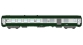 Modélisme ferrovaire : REE VB-161 - Voiture UIC Vert Garrigue / Gris Béton Ep.V. 