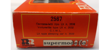 DEP-HR2567 - Voiture lits type LX n°3532, CIWL - Rivarossi