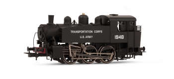 HR2477 - Locomotive vapeur S100 US Army Transportation corp. No. 1948 - Rivarossi