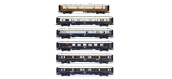 HR4423 - Coffret 6 voitures « 50 ans de nostalgie - Istanbul - Orient-Express », 1976, Intraflug/CIWL - Rivarossi
