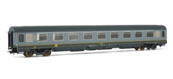 rivarossi HR4113 Voiture voyageurs type Z, 1ère classe, gris, FS train electrique