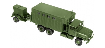 ROCO R05041 - Véhicule militaire M934 Van, expansible + M 200 A1  MODELISME FERROVIAIRE