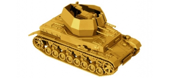 Véhicules miniatures pour modelisme ferroviaire ROCO R05056 - Automoteur Canon anti-aérien 