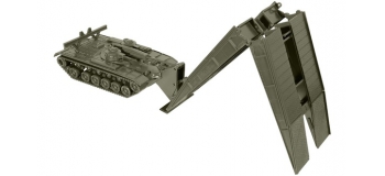 Modélisme ferroviaire : ROCO R05085 - Véhicule militaire CPP M 48