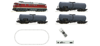 R5110002 - Coffret de départ digital Z21 : Train citerne avec locomotive diésel série 132, DR - Roco