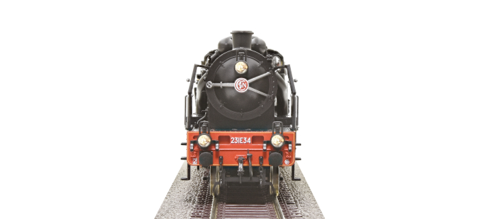 R70040 - Locomotive à vapeur 231 E 34, SNCF, Digital son - Roco