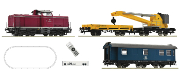 R5110004 - Coffret de départ digital Z21 avec train-grue, DB - Roco