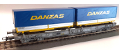 DEP-R66616 - Wagon porte container DANZAS, SBB - Roco