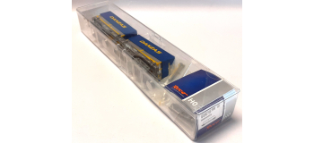 DEP-R66616 - Wagon porte container DANZAS, SBB - Roco