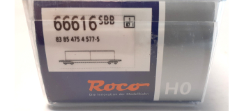 DEP-R66616 - Wagon porte container DANZAS, SBB - Roco