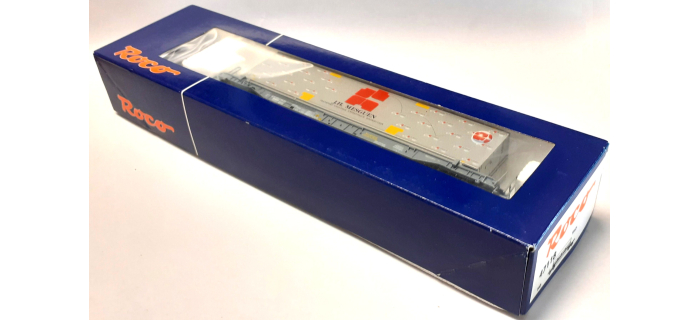 DEP-R47118 - Wagon porte container JH MESGUEN, SNCF - Roco
