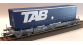 DEP-R47119 - Wagon porte container TAB, SNCF - Roco