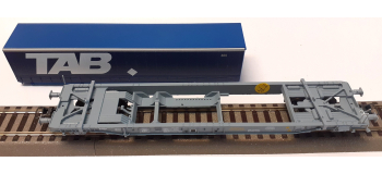 DEP-R47119 - Wagon porte container TAB, SNCF - Roco