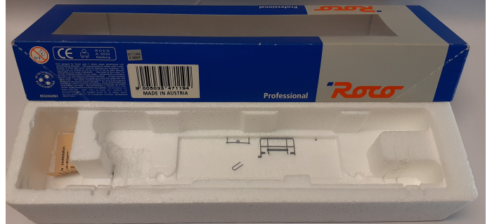 DEP-R47119 - Wagon porte container TAB, SNCF - Roco