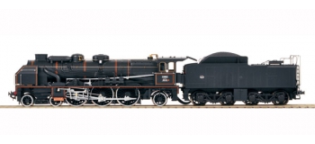 R68302 - Locomotive vapeur 231 E 26 (avec 'TIA') livrée noire - Roco