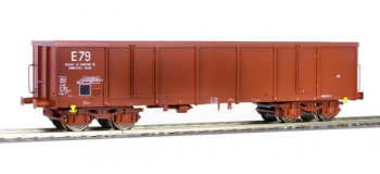 R76802 - Wagon tombereau brun E79 - Roco