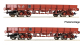 R6600224 - Set de 2 wagons plats, SNCF - Roco