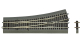 R42534 - ** Remplace R42532 ** Aiguillage gauche Wl15 avec ballast - Roco