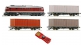 MODELISME FERROVIAIRE ROCO R35013 - Coffret de départ numérique : locomotive diesel et train de marchandises