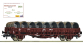 R6600300 - Wagon plat avec chargement de bobines, SNCF - Roco