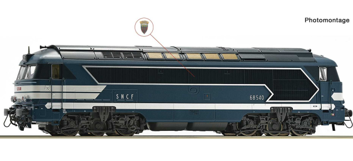 R7310072 - Locomotive diesel 68540, SNCF, DCC SON - Roco