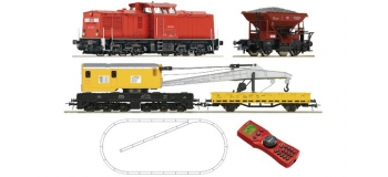 Train électrique : R41363 - Coffret numérique débutant Locomotive diesel BR 204 de la DB AG avec un train de travaux 